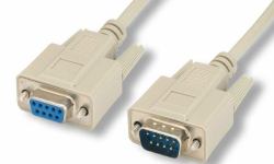 Microconnect SCSEHN30 Serien-Kabel Grau 30 m DB-9 