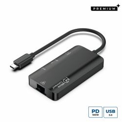 Microconnect USB3.1CCOM16 laptop-dockingstation & portreplikator Kabelgebunden USB 3.2 Gen 1 [3.1 Gen 1] Type-C Grau 