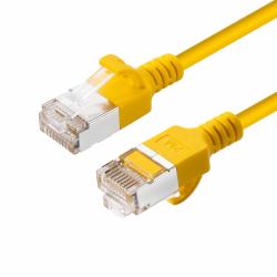 Microconnect V-FTP6A05Y-SLIM Netzwerkkabel Gelb 5 m Cat6a U/FTP [STP] 
