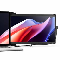 Mobile Pixels Duex Max DS Computerbildschirm 35,8 cm [14.1"] 1920 x 1080 Pixel Full HD LCD Schwarz 