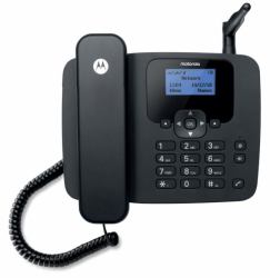 Motorola FW410 Analoges Telefon Anrufer-Identifikation Schwarz  - UK version