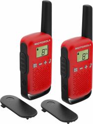 Motorola TALKABOUT T42 Funksprechgerät 16 Kanäle Schwarz, Rot 
