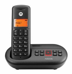 Motorola E211 DECT-Telefon Anrufer-Identifikation Schwarz  - ausländische Version
