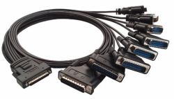 Moxa CBL-M68M25x8-100 SCSI-Kabel Grau 1 m 68-p 