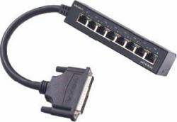 Moxa Opt8-RJ45+ Serial Switch Box Kabelgebunden 
