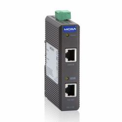 Moxa INJ-24 Netzwerk-Erweiterungsmodul Netzwerk-Repeater Schwarz 