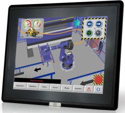 Moxa 12" LCD MONITOR, TOUCH, PROJEC - DM-F12A/PC, 9~36VDC - DM-F12A/PC-R11 - Warranty: 24M
