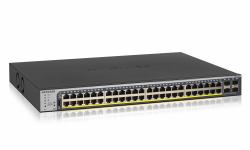 NETGEAR GS752TP-300EUS Netzwerk-Switch Managed L2/L3/L4 Gigabit Ethernet [10/100/1000] Power over Ethernet [PoE] 1U Schwarz 