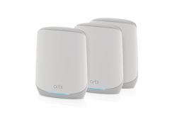 NETGEAR Orbi RBK763S Tri-Band [2,4 GHz / 5 GHz / 5 GHz] Wi-Fi 6 [802.11ax] Weiß 7 Intern 