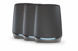 NETGEAR Orbi 860 AX6000 WiFi System black edition Tri-Band [2,4 GHz / 5 GHz / 5 GHz] Wi-Fi 6 [802.11ax] Schwarz 4 Intern 