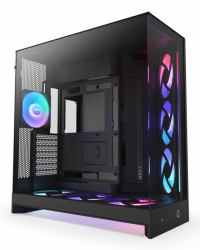 NZXT H9 Flow RGB+ Midi Tower Schwarz 