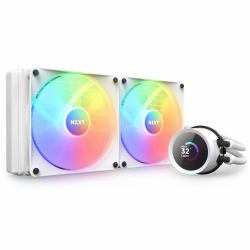 NZXT Kraken 280 RGB Prozessor All-in-One-Flüssigkeitskühler 14 cm Weiß 1 Stück[e] 