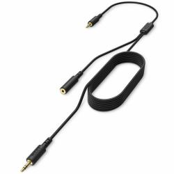 NZXT ST-ACCC1-WW Audio-Kabel 2 m 2 x 3.5mm 3.5mm TRRS Schwarz 