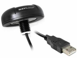 Navilock NL-8004U GPS-Empfänger-Modul USB Schwarz 
