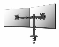 Neomounts DS60-600BL2 Monitorarm 10-32" - Quick Fix - 180°-Stopp 