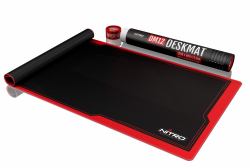 Nitro Concepts DM12 Gaming-Mauspad Schwarz, Rot 