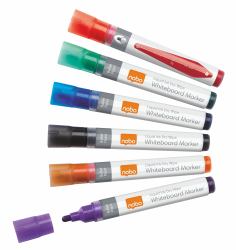 Nobo Liquid Ink Marker, sort. [6] 