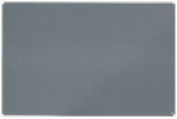Nobo 1915199 Pinnwand Grau Aluminium 