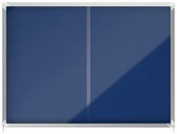 Nobo 1915334 Pinnwand Drinnen Blau Aluminium 
