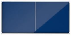 Nobo 1915335 Pinnwand Drinnen Blau Aluminium 