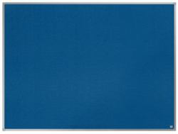 Nobo 1915484 Pinnwand Drinnen Blau Aluminium 