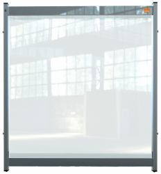Nobo 1915550 Arbeitsbereich-Trennwand Schreibtisch-Trennwand 750 x 40 mm 
