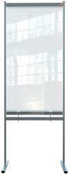 Nobo 1915558 Magnettafel Grau, Transparent 