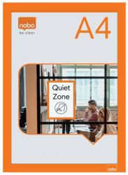 Nobo 1915695 Magnetrahmen A4 Orange 