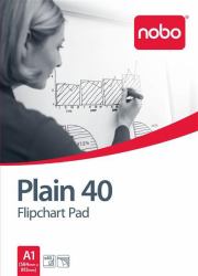 Nobo Flipchartblock, blanko, 40 Blatt [A1] 