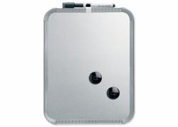 Nobo Magnettafel Set 22x28cm silber 