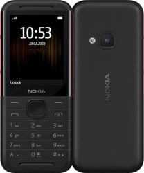 Nokia 5310 6,1 cm [2.4"] 88,2 g Schwarz, Rot 