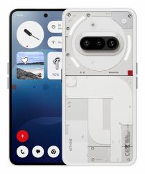 Nothing Phone [3a] 17,2 cm [6.77"] Dual-SIM Android 15 5G USB Typ-C 12 GB 256 GB 5000 mAh Weiß 