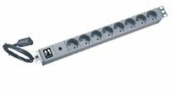ONLINE USV-Systeme AG ONLINE USV-Systeme 19" USV-Steckdosenleiste Verlängerungskabel 2 m 