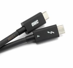 OWC OWCCBLTB4C1.0M Thunderbolt-Kabel 1 m 40 Gbit/s Schwarz 