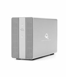 OWC Mercury Elite Pro Dual HDD / SSD-Gehäuse Silber 2.5/3.5" 