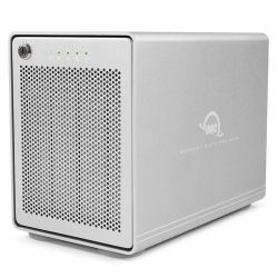 OWC Mercury Elite Pro Quad HDD / SSD-Gehäuse Weiß 2.5/3.5" 