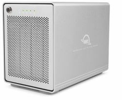 OWC Mercury Elite Pro Quad HDD-Gehäuse Silber 2.5/3.5" 