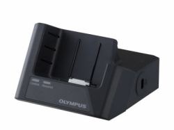 Olympus CR21 Handy-Dockingstation Diktiergerät Schwarz 