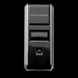 Opticon OPN-3102i Companion scanner, - 2D CMOS,USB,NFC,Qi,BT - MFi,iOS,Android,Win,1MB,HID/SPP, Black,Cable,Strap - Warranty: 24M