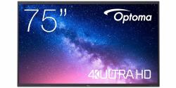 Optoma Creative Touch 5753RK - 190 cm [75"] Diagonalklasse 5-Series LCD-Display mit LED-Hintergrundbeleuchtung - interaktiv - mit Touchscreen [Multi-Touch] - 4K UHD [2160p] 3840 x 2160 - Direct LED