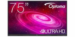 Optoma 1751RK 75IN UHD 6 MS - 350CD/M2 ANDROID 14 HDMI