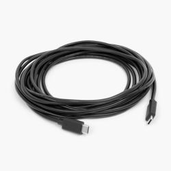 Owl Labs USB C Male to USB C Male Cable for Meeting Owl 3 [16 Feet / 4.87M] USB Kabel 4,87 m Schwarz 