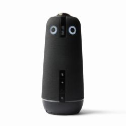 Owl Labs Meeting Owl 4+ 360-Grad, 4K Smart Videokonferenzkamera, Mikrofon und Lautsprecher [automatischer Lautsprecher-Fokus, Smart Zooming und Rauschunterdrückung] 