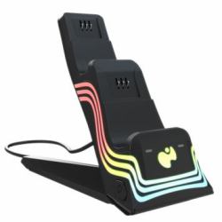 PDP 049-033-BK Gaming-Controller-Zubehör Ladestation 