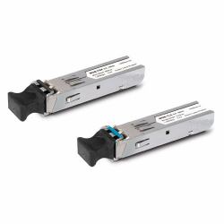 PLANET 1.25 Gbps SFP Module, Up to 550m Multimode, LC Duplex Connector, Industrial 1000Base-SX 