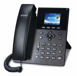 PLANET High Definition Color POE IP-Telefon Schwarz 6 Zeilen LCD 