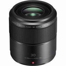 Panasonic Lumix G Macro 30mm / F2.8 ASPH. / MEGA O.I.S. SLR Makroobjektiv Schwarz 
