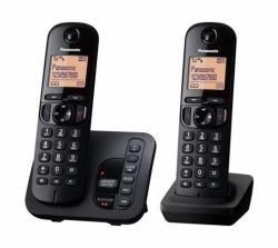 Panasonic KX-TGC222EB Telefon DECT-Telefon Anrufer-Identifikation Schwarz  - UK version