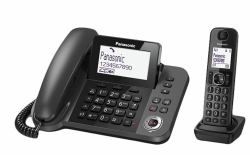 Panasonic KX-TGF320E DECT-Telefon Anrufer-Identifikation Schwarz  - UK version
