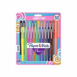 Papermate Flair Candy Pop Medium Verschlossener Gelschreiber Mehrfarbig 24 Stück[e] 
